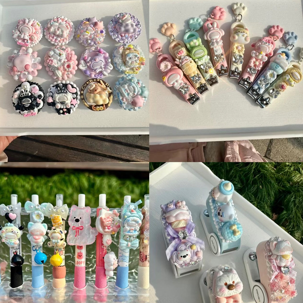 Acrylic beads and accessories - open in live broadcast