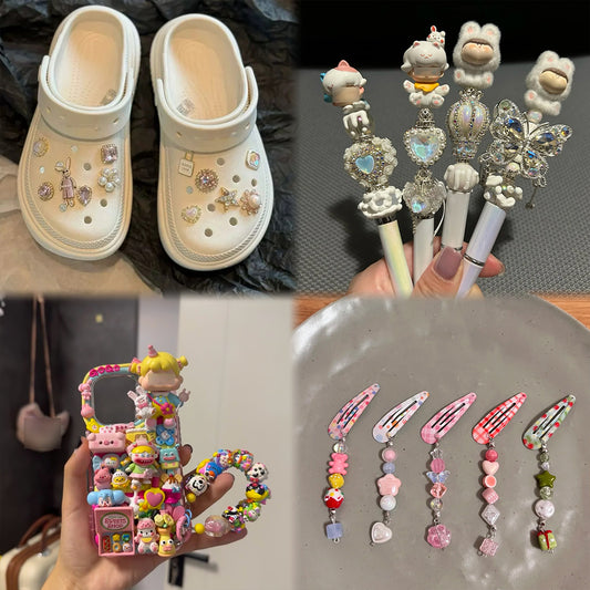 Acrylic beads and accessories - open in live broadcast