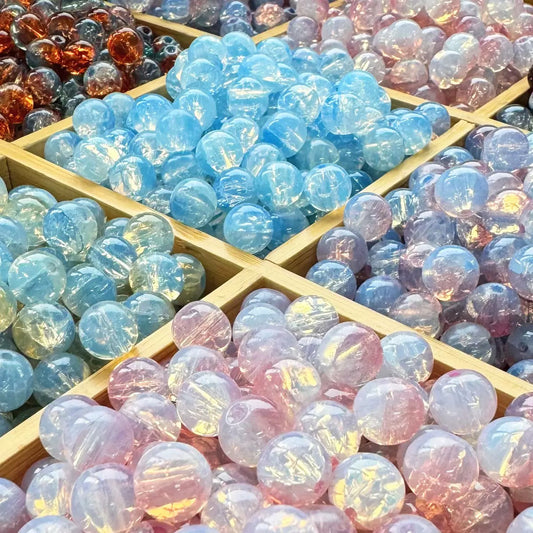 DlY Glass Beads LuckyBags -0pen in Live