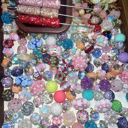 🔥Gorgeous beads. DIY phone chain beaded pen - open in live broadcast