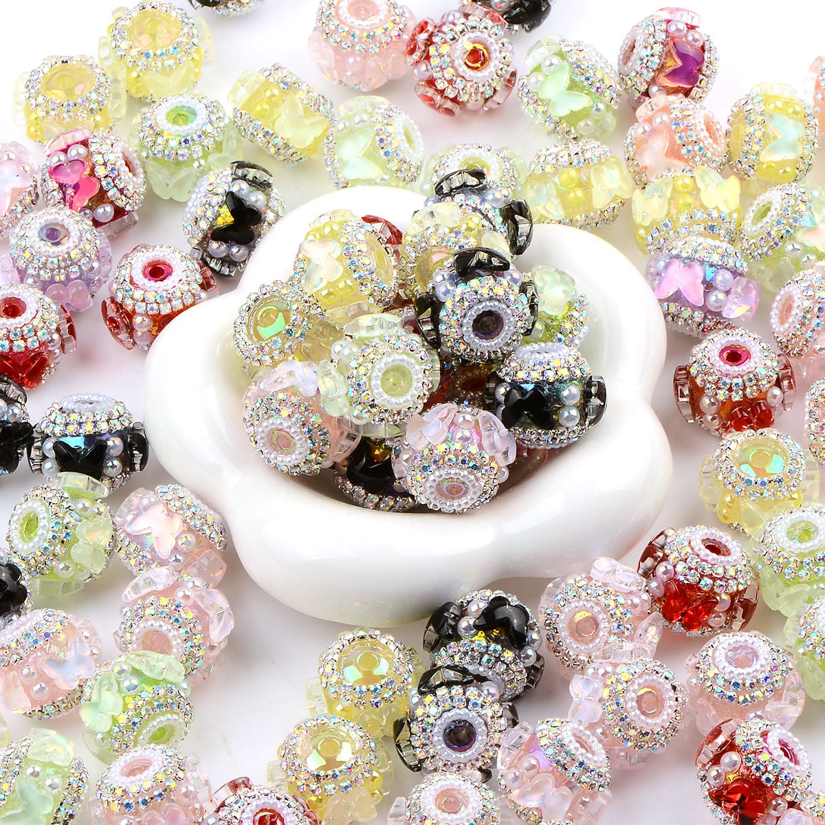 🔥Gorgeous beads. DIY phone chain beaded pen - open in live broadcast